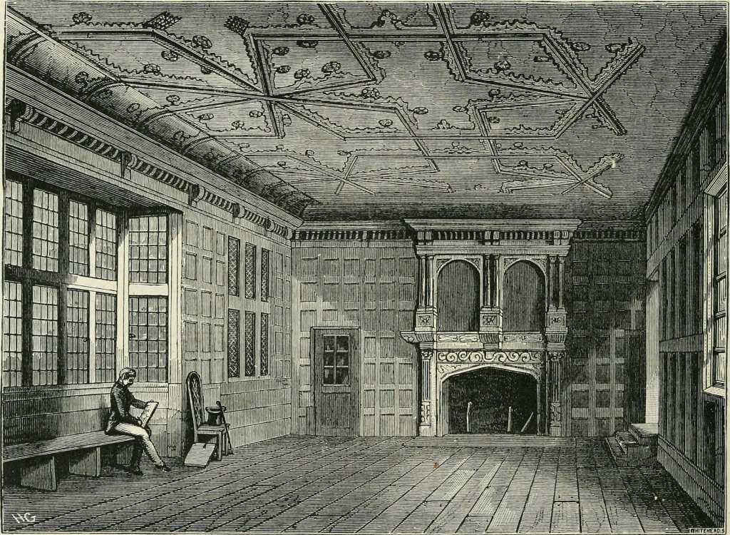 The Star Chamber, from a drawing made in 1836