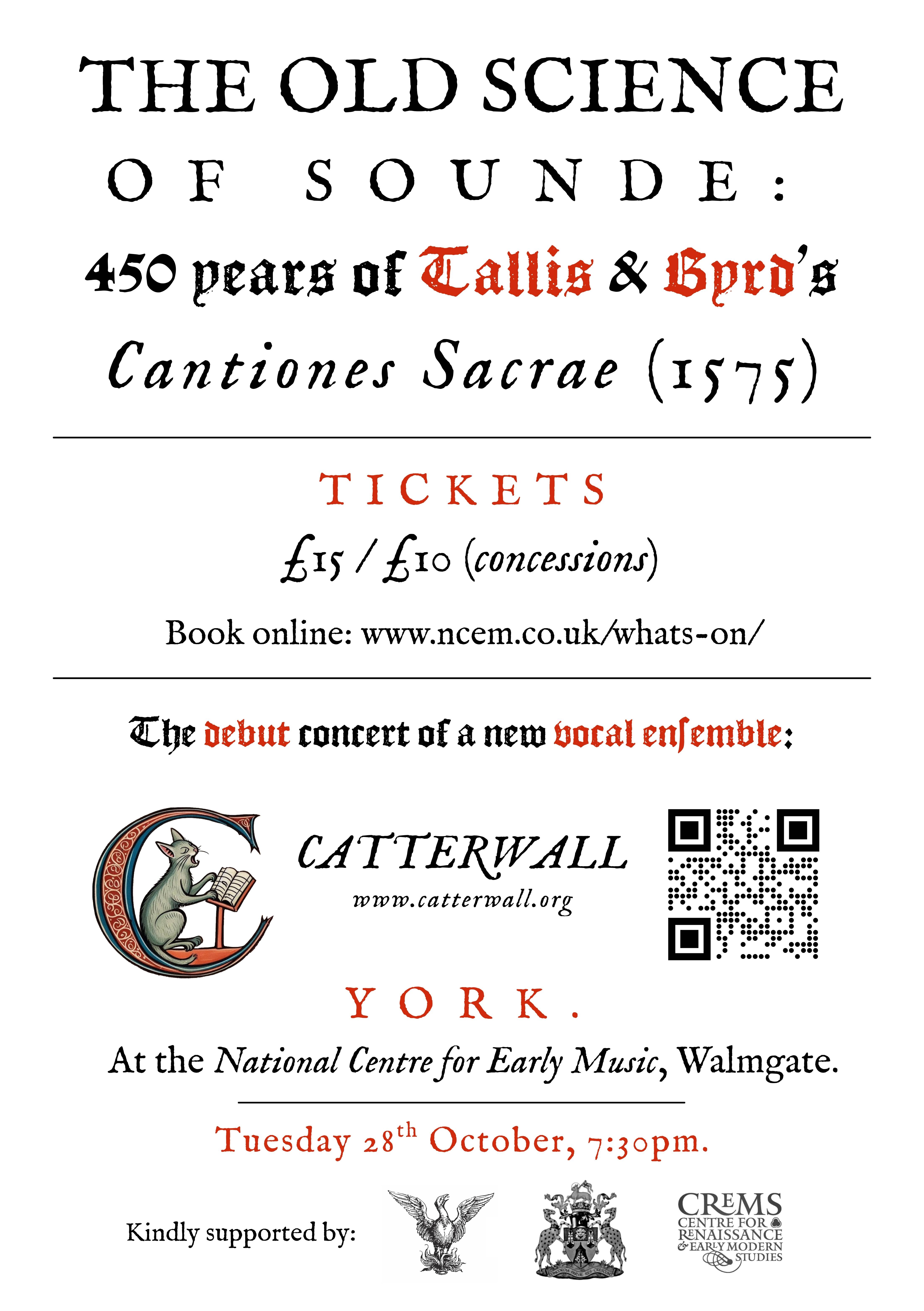 The Old Science of Sound Flyer